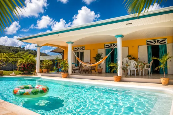 villa Villa Su Zen In — Piscine & Jardin à Cayenne