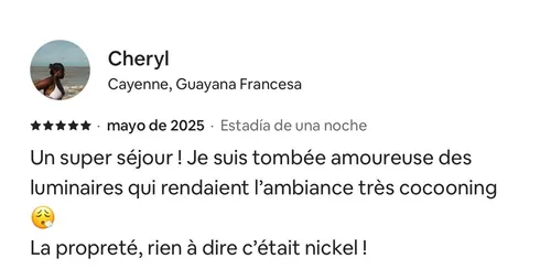 5-star review from Cheryl on Airbnb — Hostel Toucan