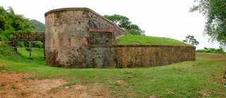 Fort Diamant à Cayenne : patrimoine militaire de l'estuaire