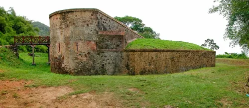 Fort Diamant à Cayenne : patrimoine militaire de l'estuaire