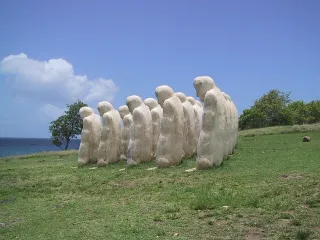 Le Diamant hors plage : Mémorial Cap 110 et Morne Larcher