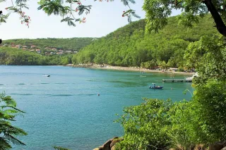 Plage de Malendure : base nautique de la côte sous-le-vent