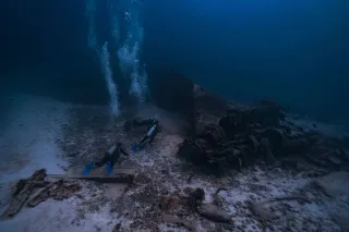 圣皮埃尔潜水：探秘1902年火山喷发沉船群