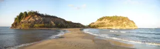 Sainte-Marie en Martinique : tombolo, rhum Saint-James et plantations de banane
