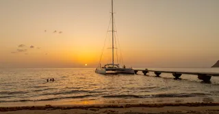 Staying in Le Diamant, Martinique: facing the Rock, between long beach and trade winds