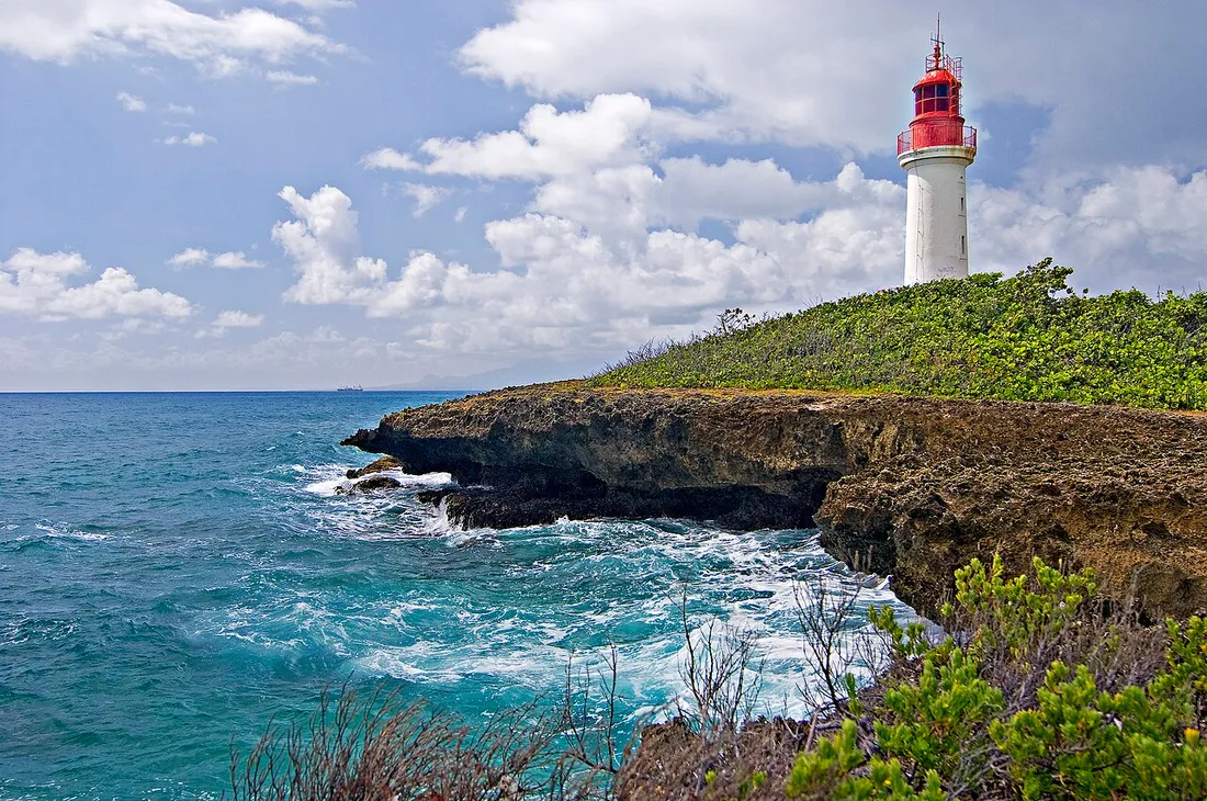 L’îlet du Gosier et sa plage, au large de la Guadeloupe